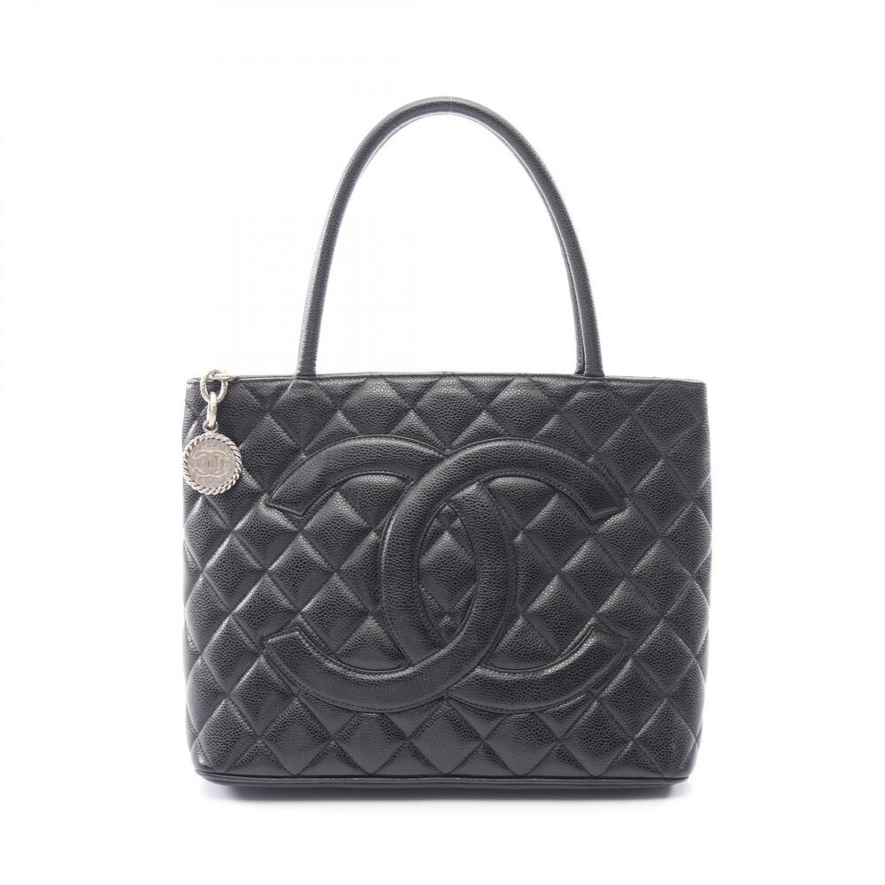 Chanel Reissue Tote Bag Calfskin Leather Black